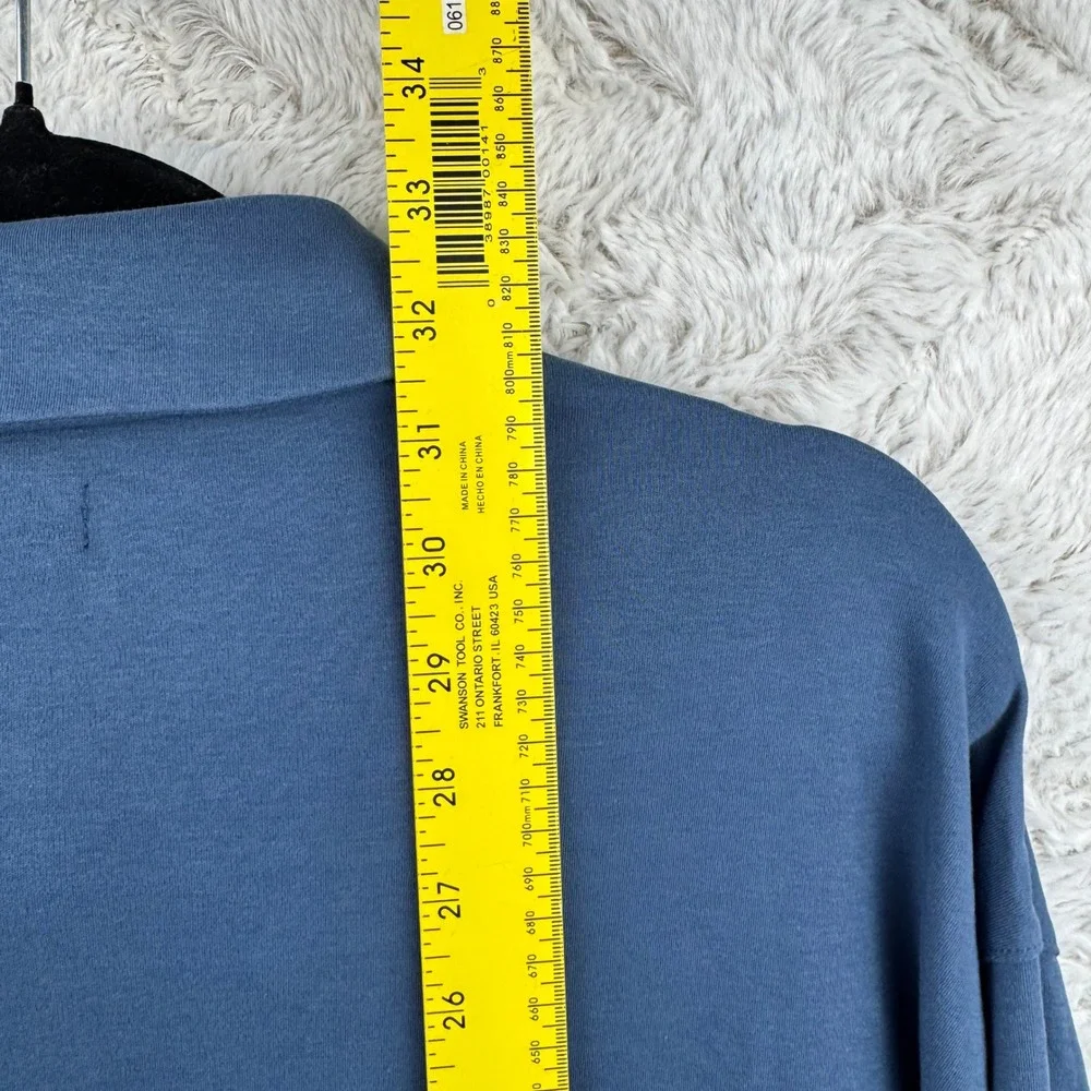 Banana Republic Polo‎ Shirt Mens XXL Blue Long Sleeve Cotton Casual Preppy Soft